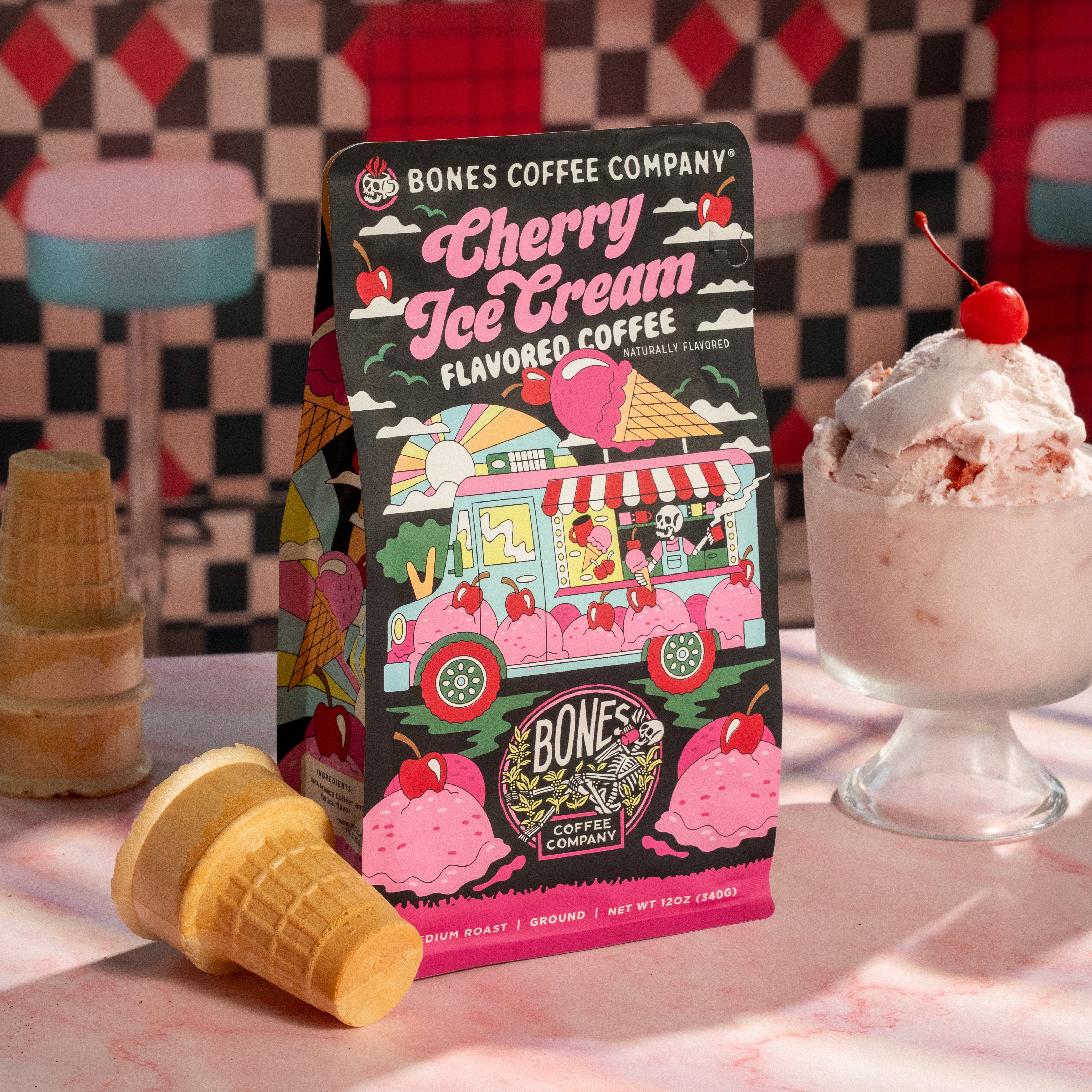 Cherry Ice Cream | 12oz - Image 3