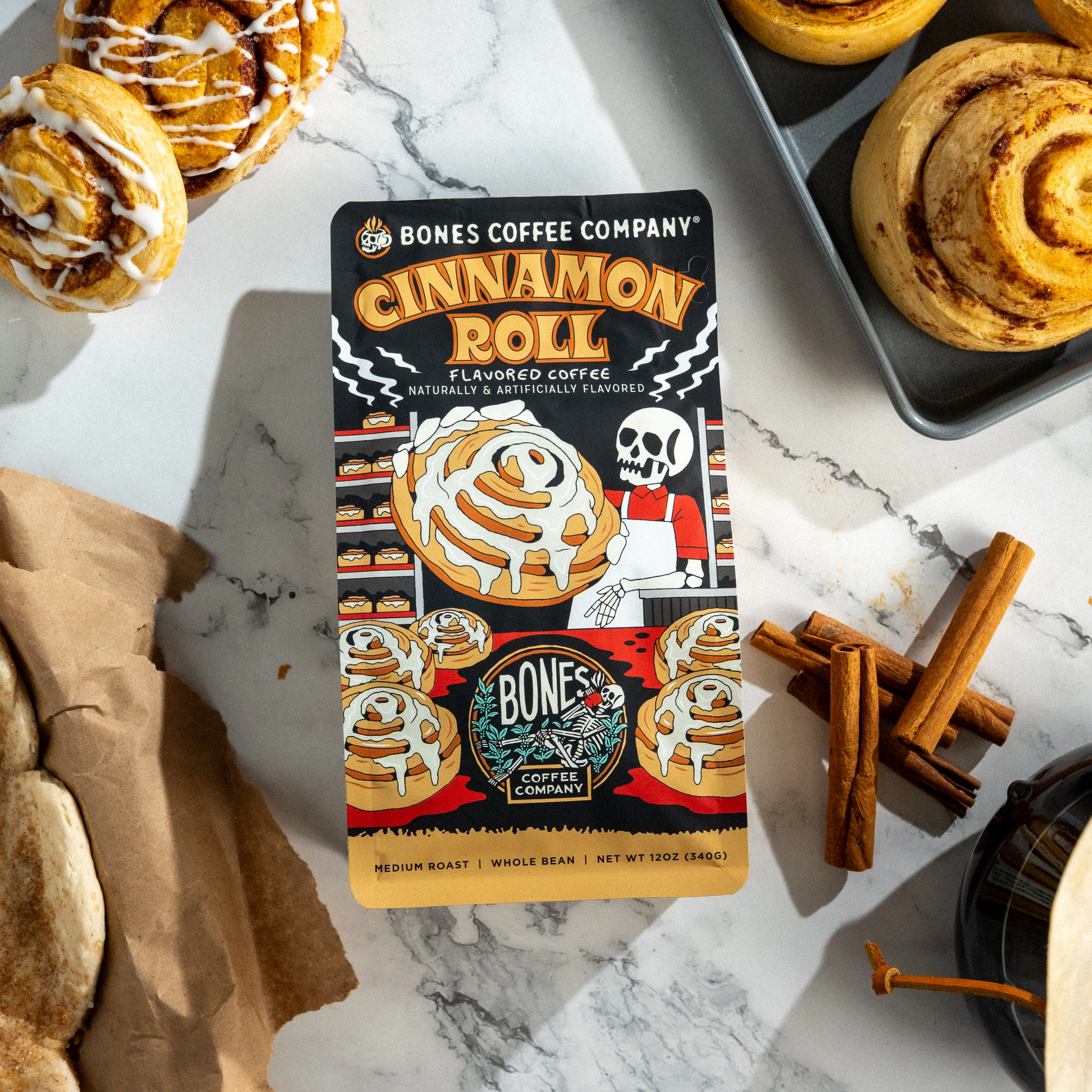 Decaf Cinnamon Roll | 12oz - Image 3