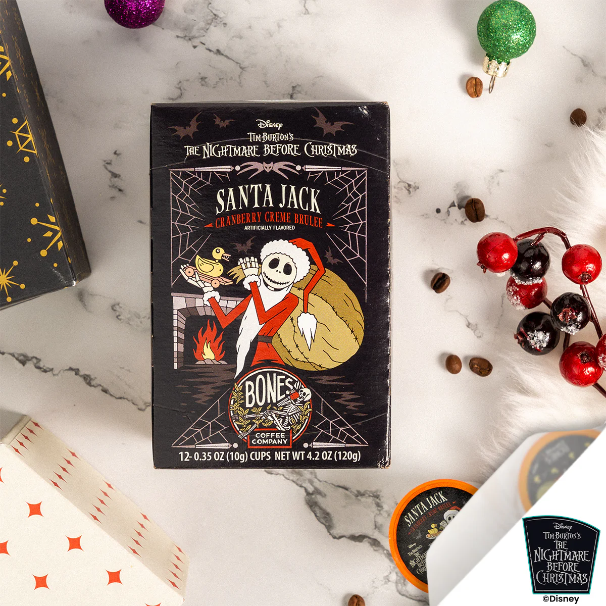 Santa Jack Bones Cups - 12 Count - Image 3