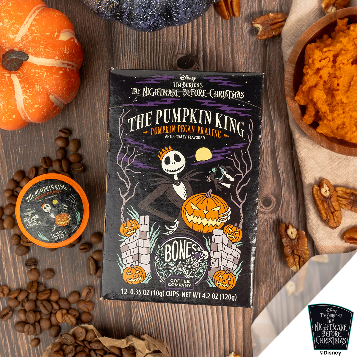 The Pumpkin King Bones Cups - 12 Count - Image 3